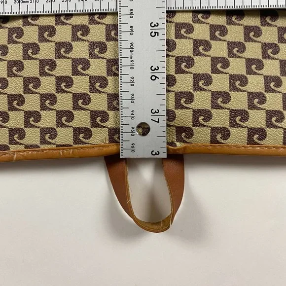 Vintage Pierre Cardin Monogram Garment Bag Tote Luggage Travel - Picture 12 of 12